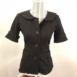 NWT Tulle brand short sleeve Jacket